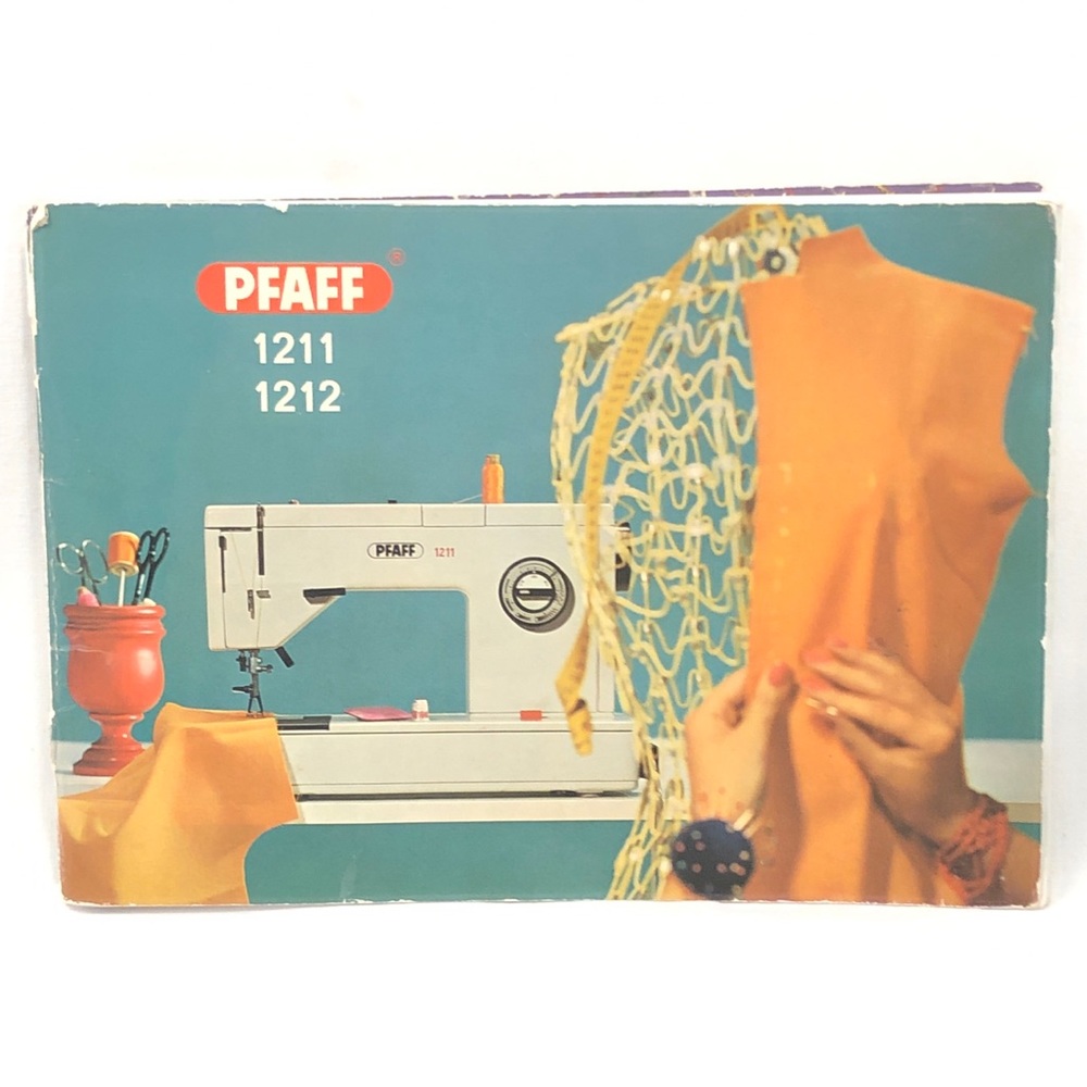 Pfaff 1211 & 1212 Manual